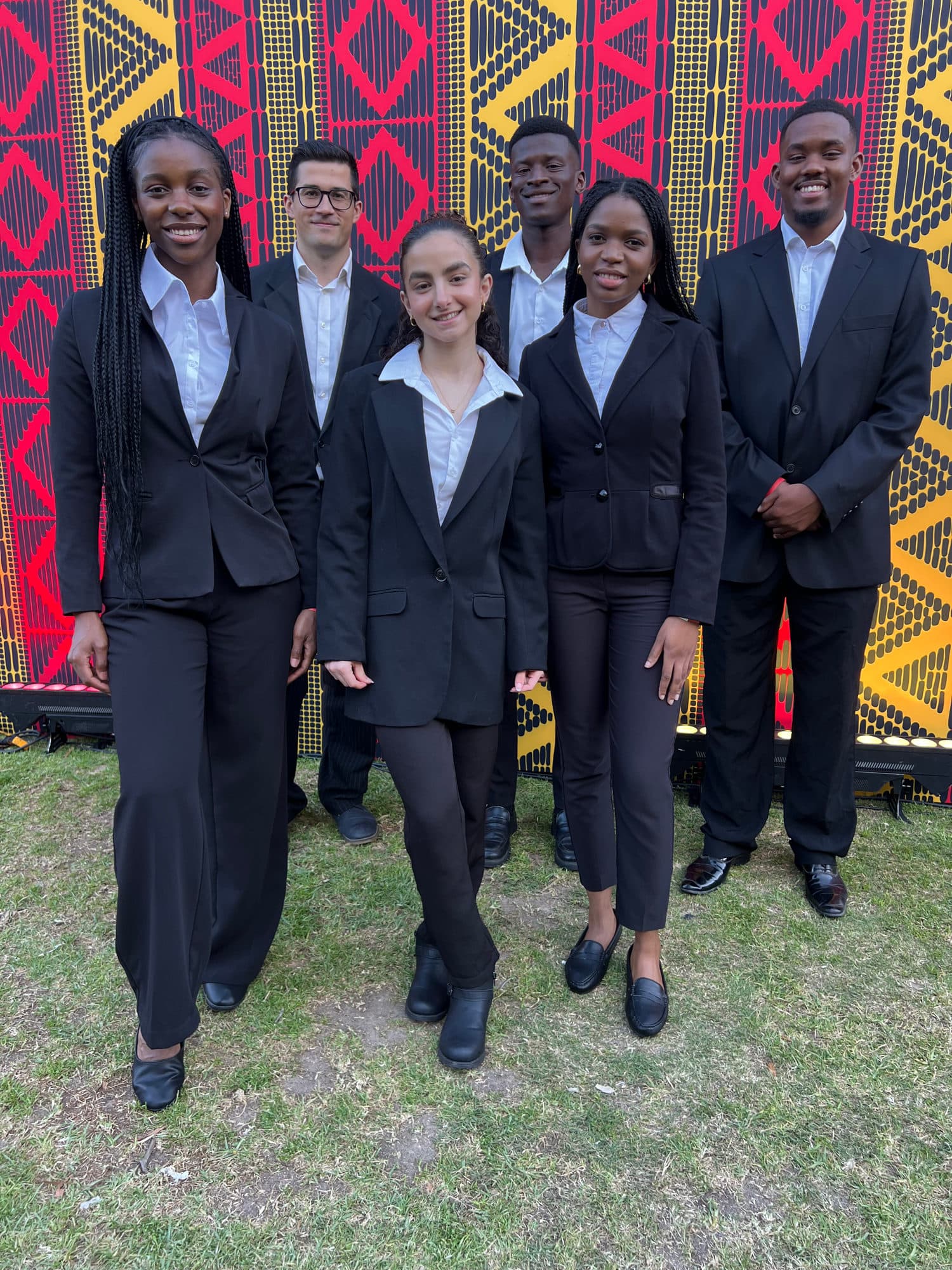 Shell event staff team on location