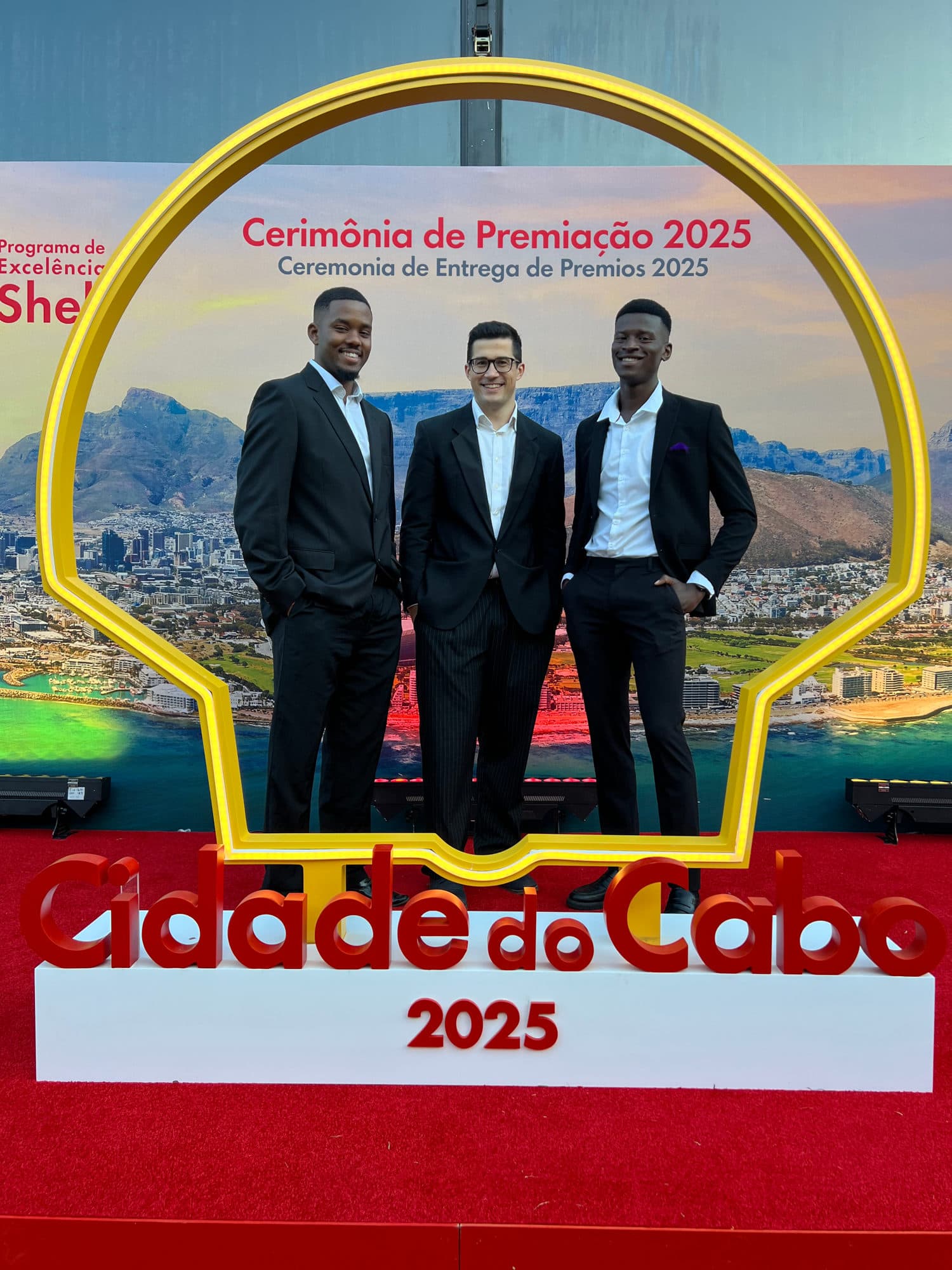 Shell ambassador team at the awards gala