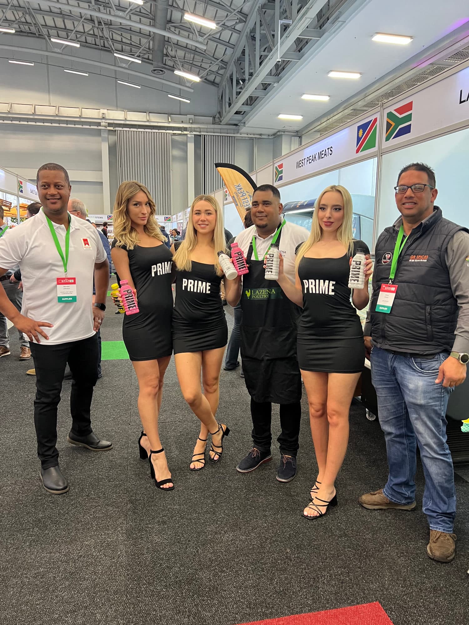 Brand activation staffing at a festival
