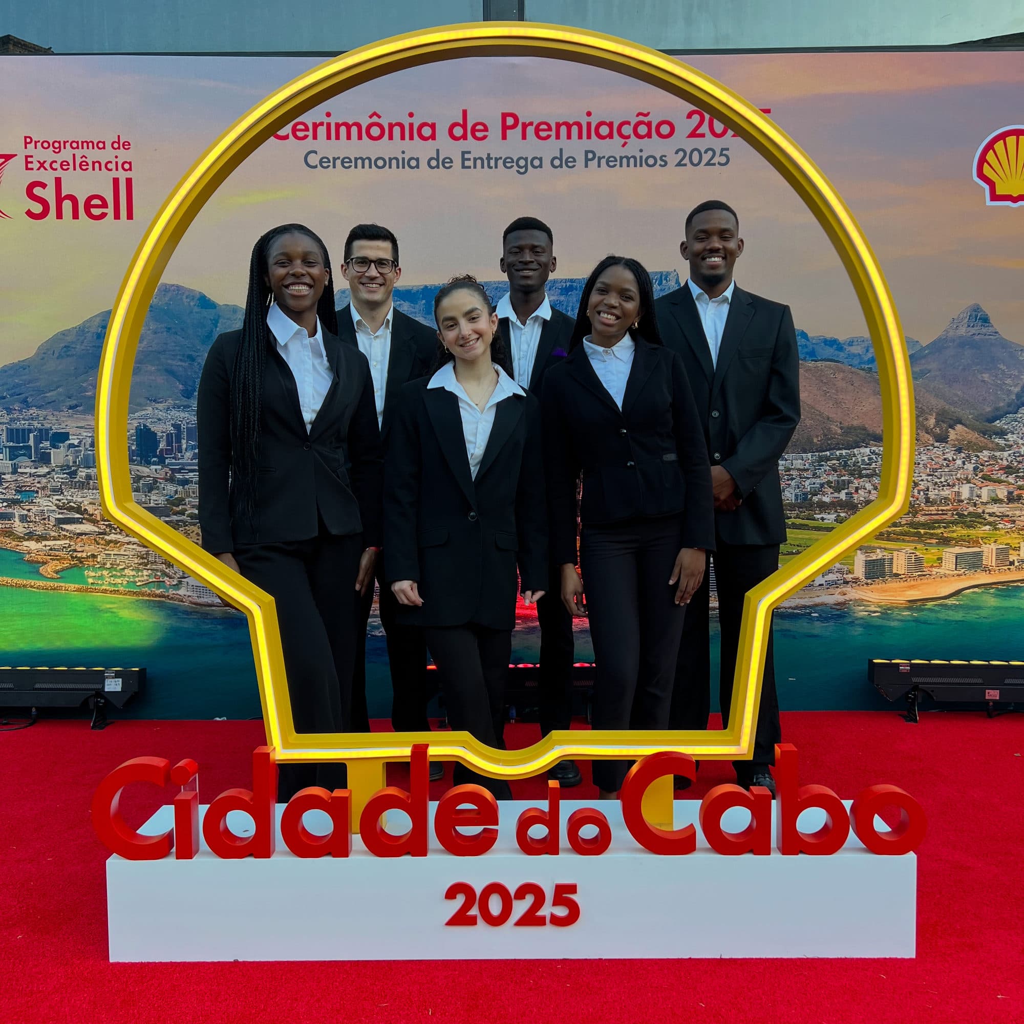 Event management team coordinating a large corporate event in Cape Town