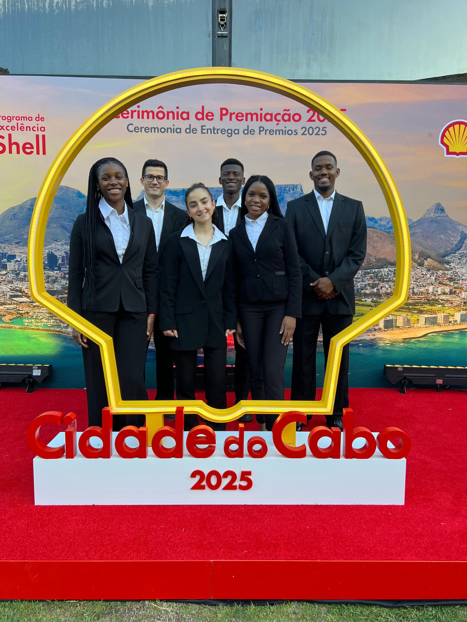 On-site event management team at a corporate gala dinner